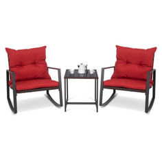 Patio Wicker Bistro Set (3-Pieces) product